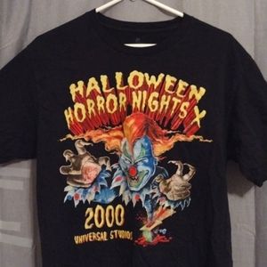 2000 Universal Studios Halloween Horror Nights Jack n The Box T-Shirt Large